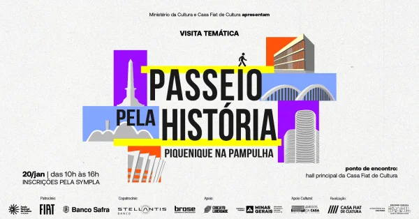 Passeio pela História - Piquenique na Lagoa da Pampulha